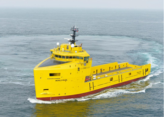 Damen Shipyards Galati Delivers Third PSV to World Wide Supply
