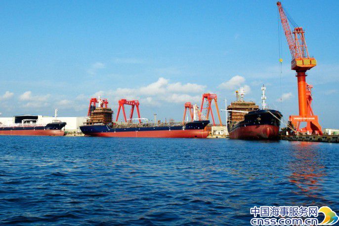 中国造船业产能利用率仅有50%