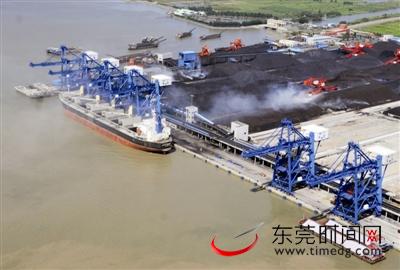 新沙南作业区煤碳装卸码头