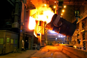 中国粗钢产量上涨