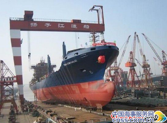 扬子江造船3月获18艘新船订单