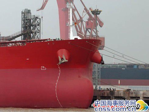 中国进出口银行以出口租赁贷款方式支持建造的第36艘海洋工程辅助船今日在太平洋造船集团浙江船厂正式交付