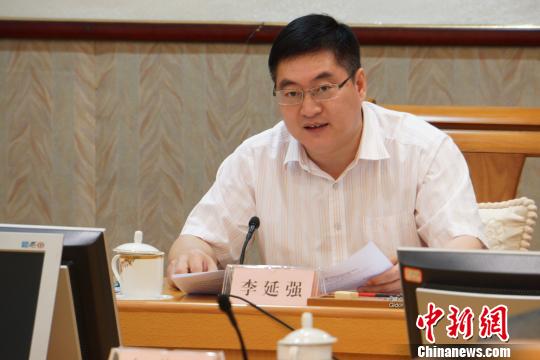 图为广西北部湾经济区管委会常务副主任李延强。