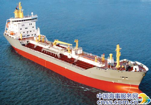 日本福冈造船厂获中化集团4艘化学品轮合约