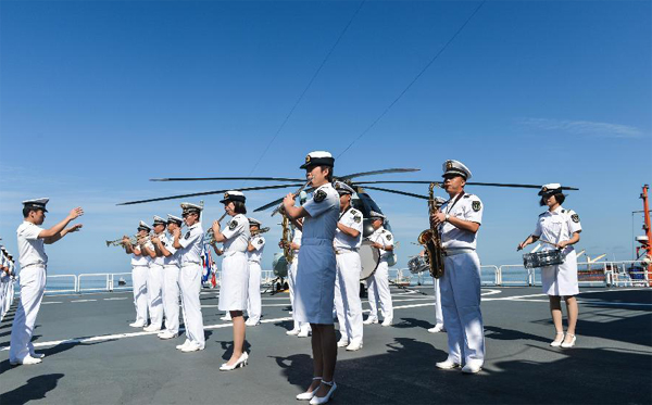 China's hospital ship Peace Ark arrives in Fiji 