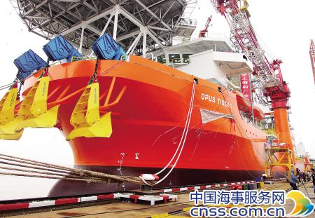 China completes its first deep-sea drillship