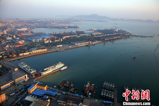 烟台港年吞吐量突破3亿吨至台湾航线将开通