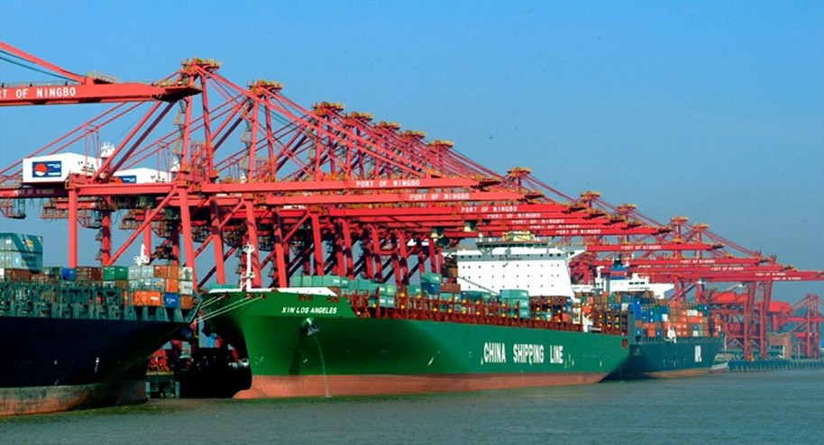 The Cargo and Container Throughput of Ningbo Port Both Break the Records