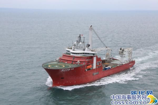 “海洋石油286”深海水下工程船交付使用