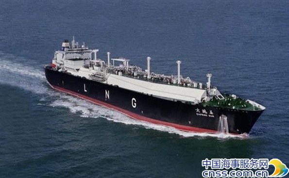扬子江船业正式进军液化天然气船（LNG）市场