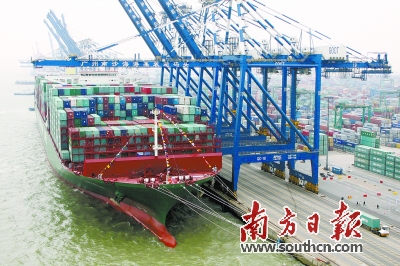 广州港近年要建20个内陆港今年增逾10条国际航线
