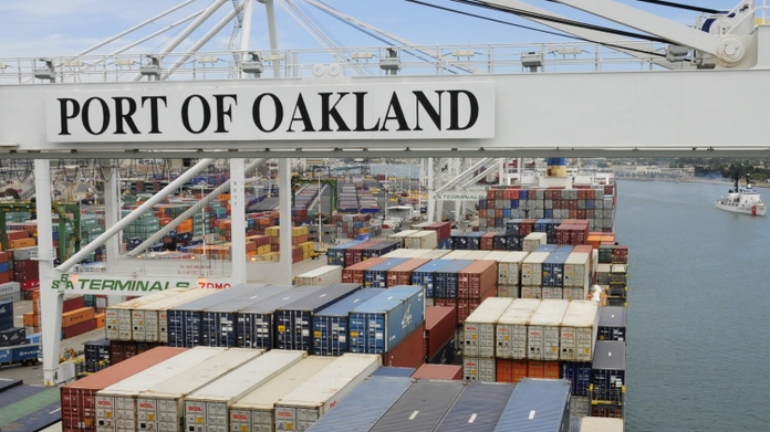 美国奥克兰港兴建物流中心 吸引进出口货物