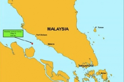 Pirates hijack tanker in Malacca Straits, cargo stolen