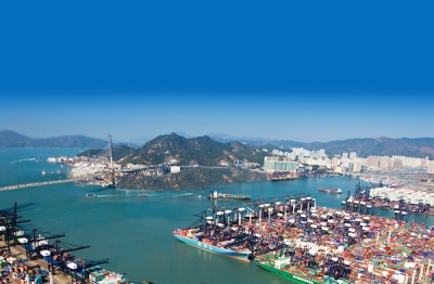 Hong Kong port April container volumes down 12%