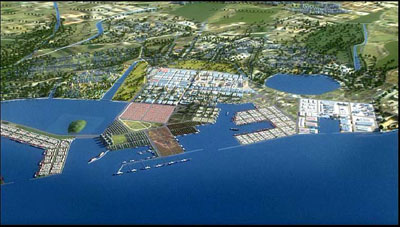 青岛港董家口港区航运服务设施项目建设入尾声