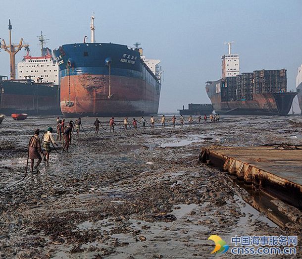 孟加拉国拆船量位居行业之首