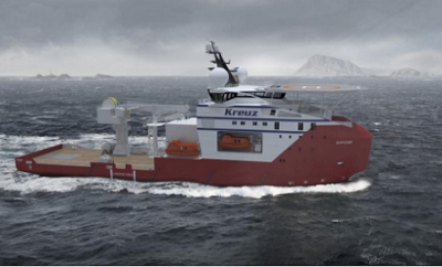 Vard wins contract for Diving Support Vessel from Kreuz Subsea