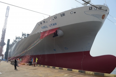 OOCL keeps high green standards