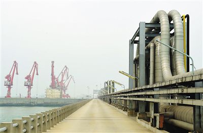 东营港建成环渤海地区最大液体化工品码头