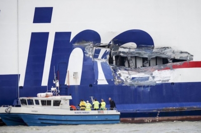 Terntank Rederi vessel collides with Stena ro-ro ferry off Gothenburg