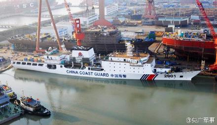 中国新万吨执法船成碰碰船 可确保撞沉敌船