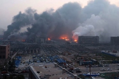 Singamas says some container depots in Tianjin hit by blast