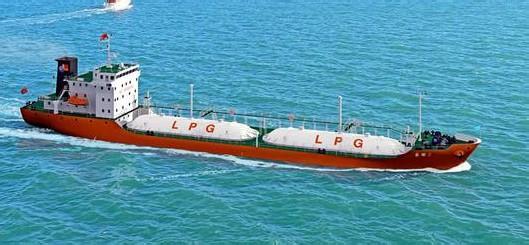 韩进重工苏比克船厂首艘LPG船下水