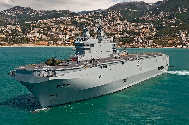 France, Egypt Agree 950 Mln Euro Mistral Warship Deal