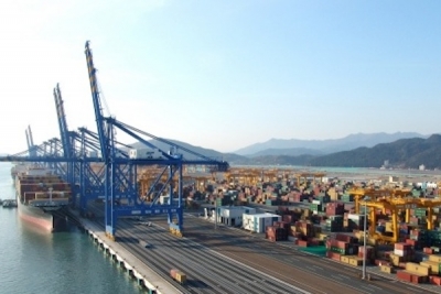 Busan moves higher container volumes in August