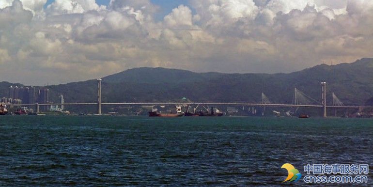 Ship collides with bridge in Hong Kong