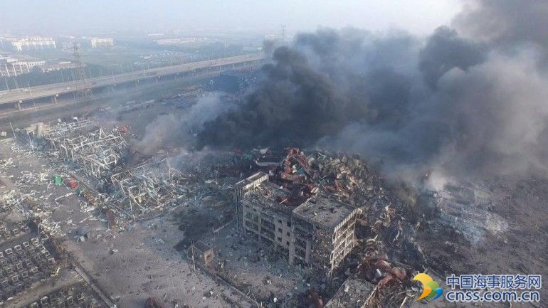 USCG say Tianjin-linked vessels arriving in the US have shown no signs of contamination