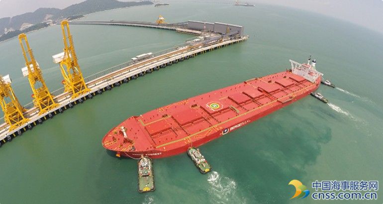 China Ore Shipping orders seven valemax ore carriers