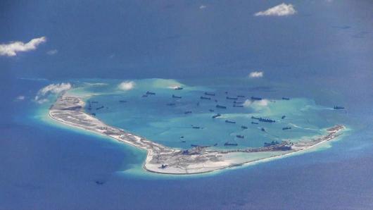 China's island-building sours US-Asia defense talks