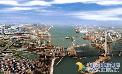 天津临港经济区两座码头正式对外开放