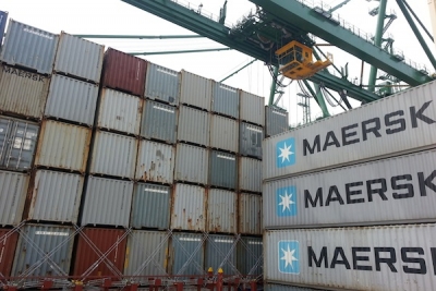 Maersk Group sees Q3 profit almost halved as revenue fall