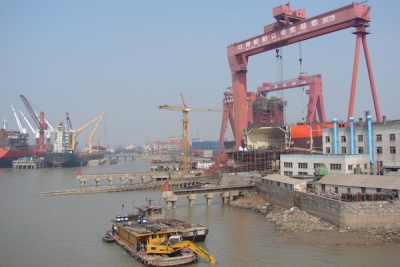 Taizhou Kouan Shipbuilding inks order for four boxships