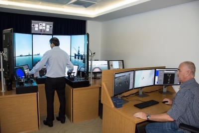 Halul Offshore in Qatar simulator first
