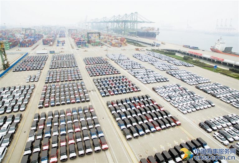 天津港走出爆炸事故阴影 滚装汽车作业环比增64%