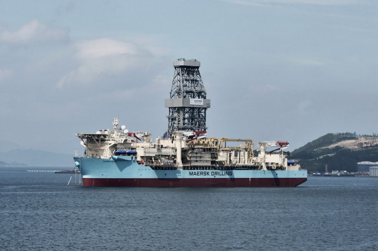 Maersk drillship wins contract with Total in Uruguay