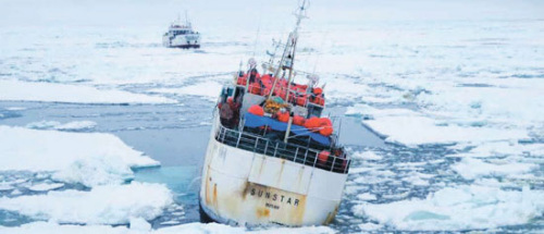 韩国一远洋渔船在南极海触礁 39名船员全体获救