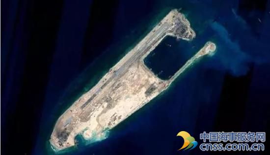 媒体:永暑礁机场校验试飞体现中国战略诉求