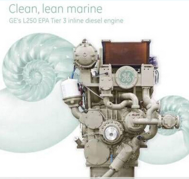 GE推出更环保船用中速柴油机