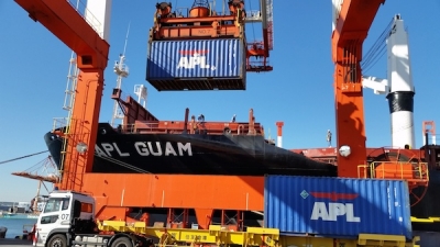 APL makes New Year maiden US-flag call in Guam following delay
