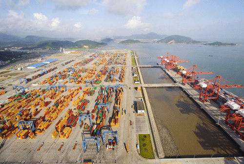 宁波舟山港提升港口服务后端价值链
