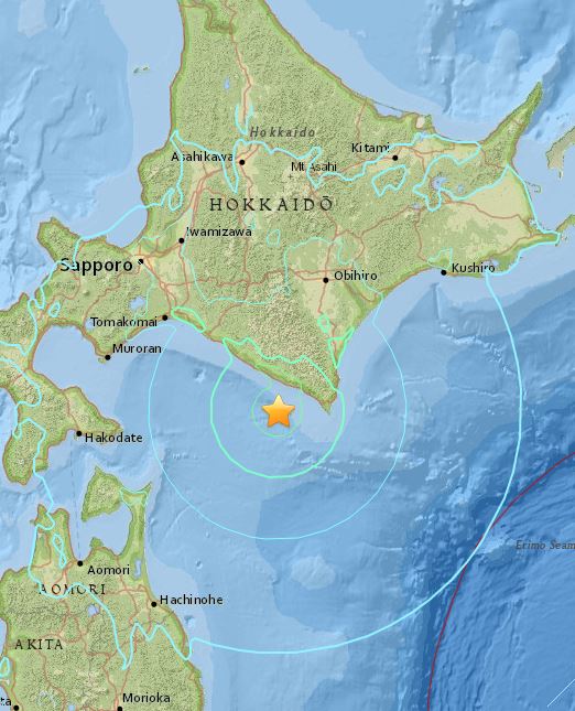 日本北海道发生6.7级地震 核电站未现异常