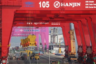 Incheon New Port’s second container terminal goes into operation