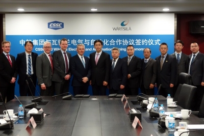 Wartsila and CSSC form new joint venture in China