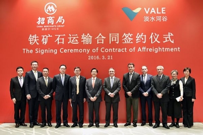 China Merchants Energy Shipping confirms 27-year deal with Vale