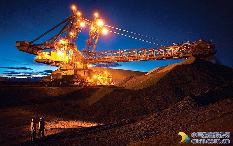 中国港口铁矿石库存一周飙升2.3% 有望超1亿吨