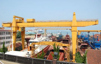 江苏金洋造船有限公司2艘108箱集装箱船开工